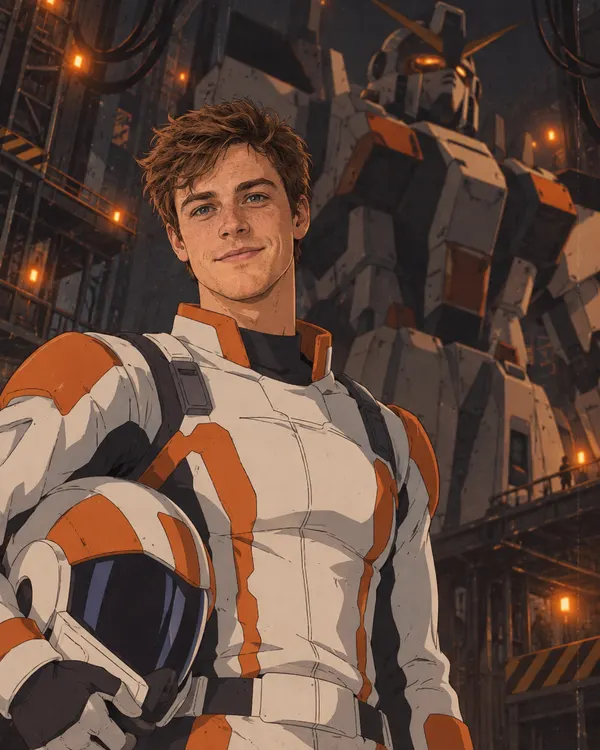 Mecha Pilot: You as the pilot of a giant anime robot