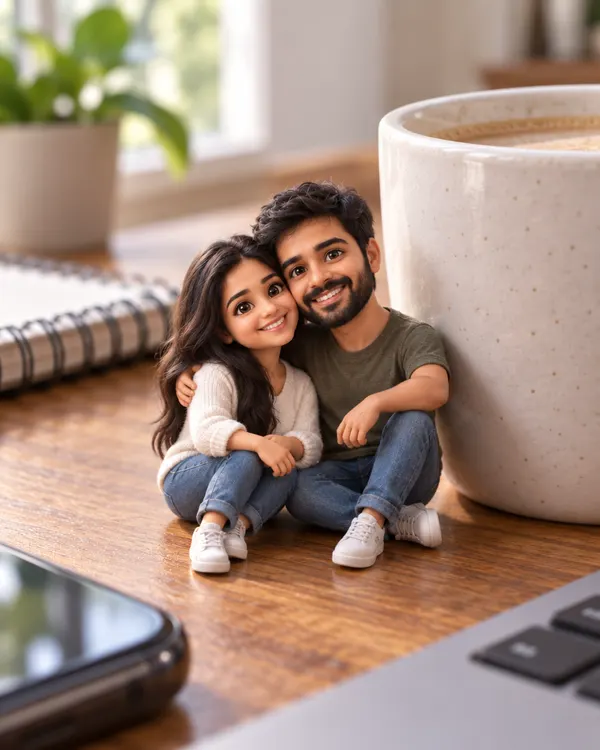 Pocket Sized Me: A tiny animated you, hanging out in your real photo