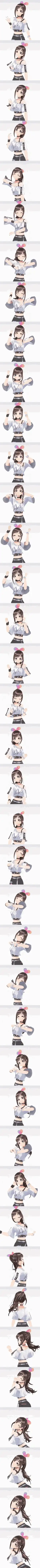 Example output from Steady Dancer